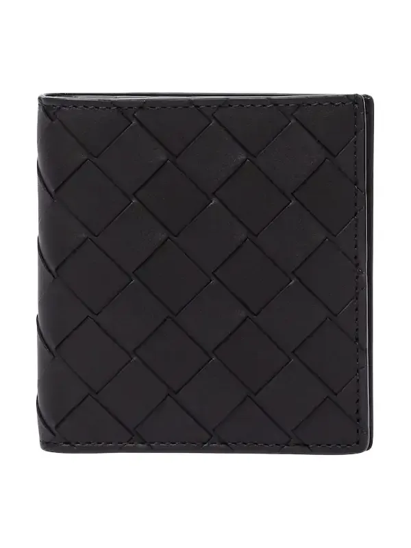 Folded leather wallet Folded leather wallet