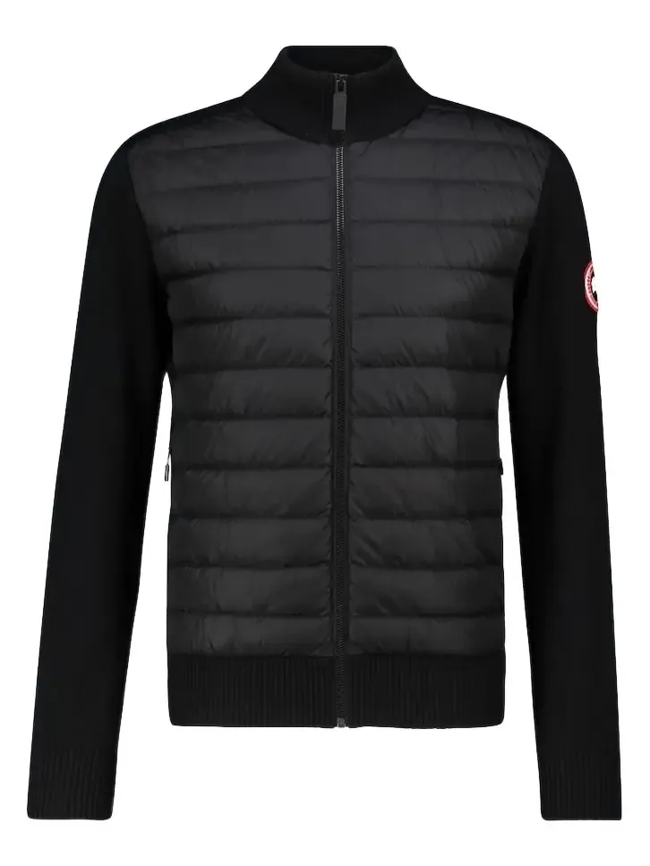 HyBridge knitted down jacket