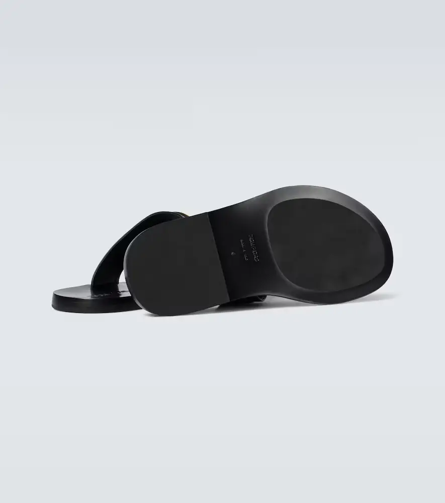 Tom Ford Leather thong sandals | Thumbnail 5 Tom Ford Leather thong sandals | Thumbnail 5