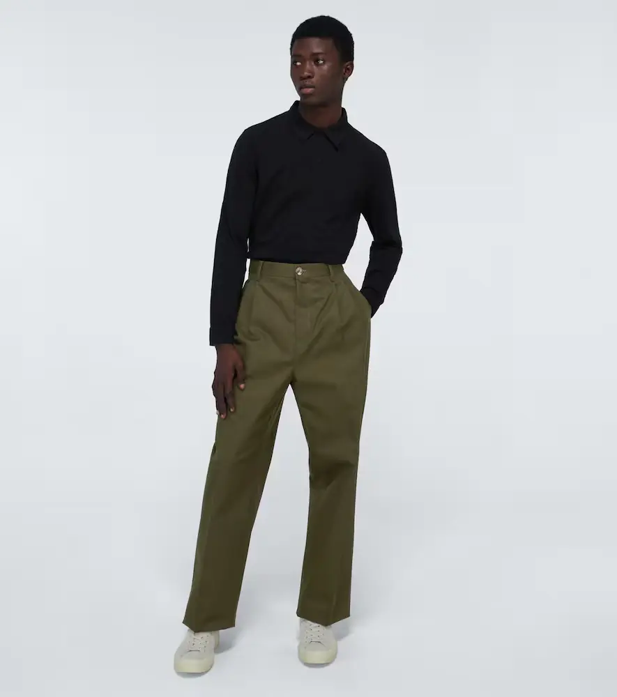 Sunspel Riviera long-sleeved polo shirt | Thumbnail 3