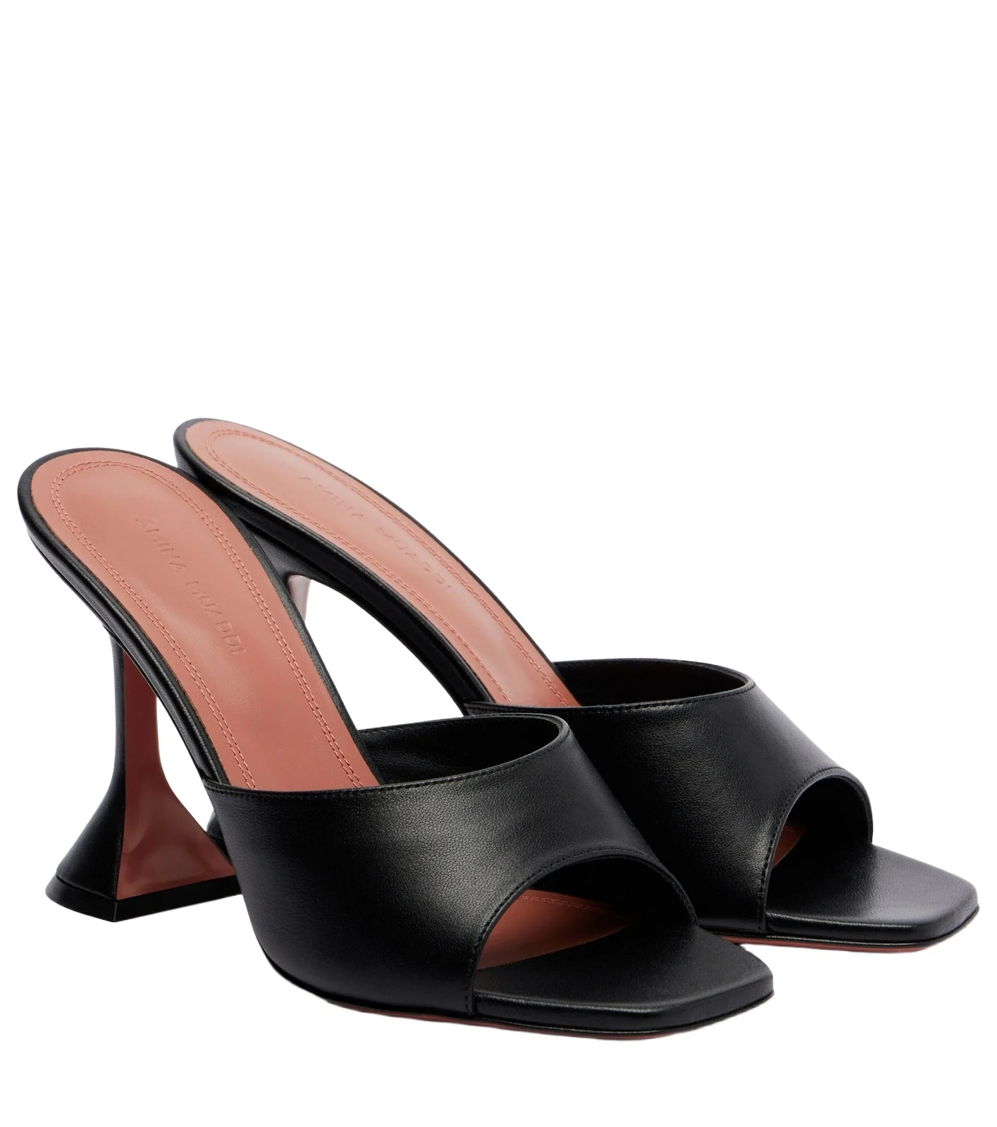 Lupita leather mules