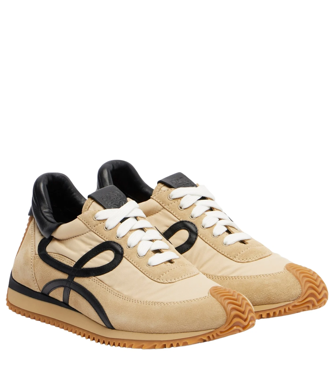 Flow Runner suede sneakers