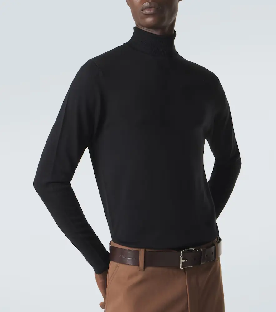 Sunspel Wool turtleneck sweater | Thumbnail 2