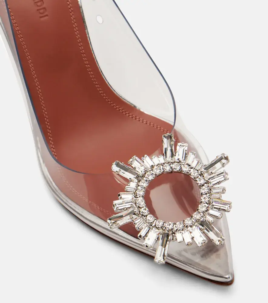 Amina Muaddi Begum embellished PVC pumps | Thumbnail 3 Amina Muaddi Begum embellished PVC pumps | Thumbnail 3