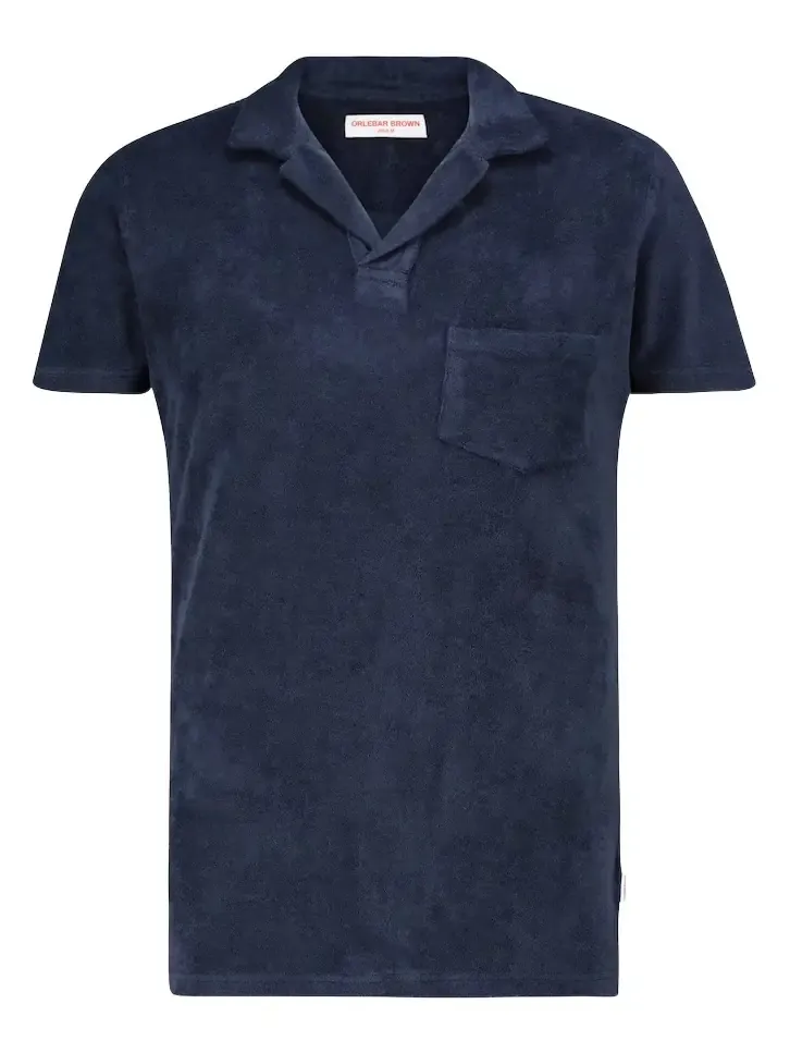 Terry toweling cotton polo shirt Terry toweling cotton polo shirt