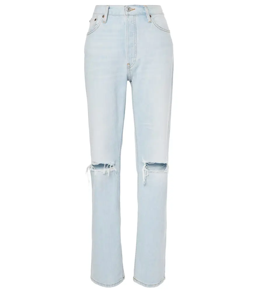 RE/DONE Loose high-rise straight jeans