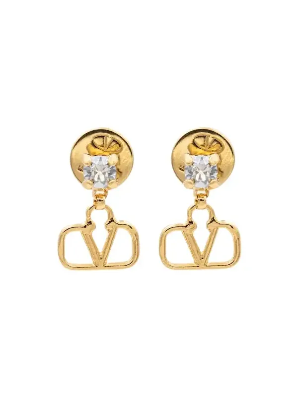 VLOGO embellished earrings