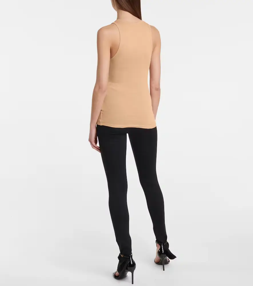 Wardrobe.NYC Wardrobe. NYC Ribbed-knit cotton tank top | Thumbnail 3