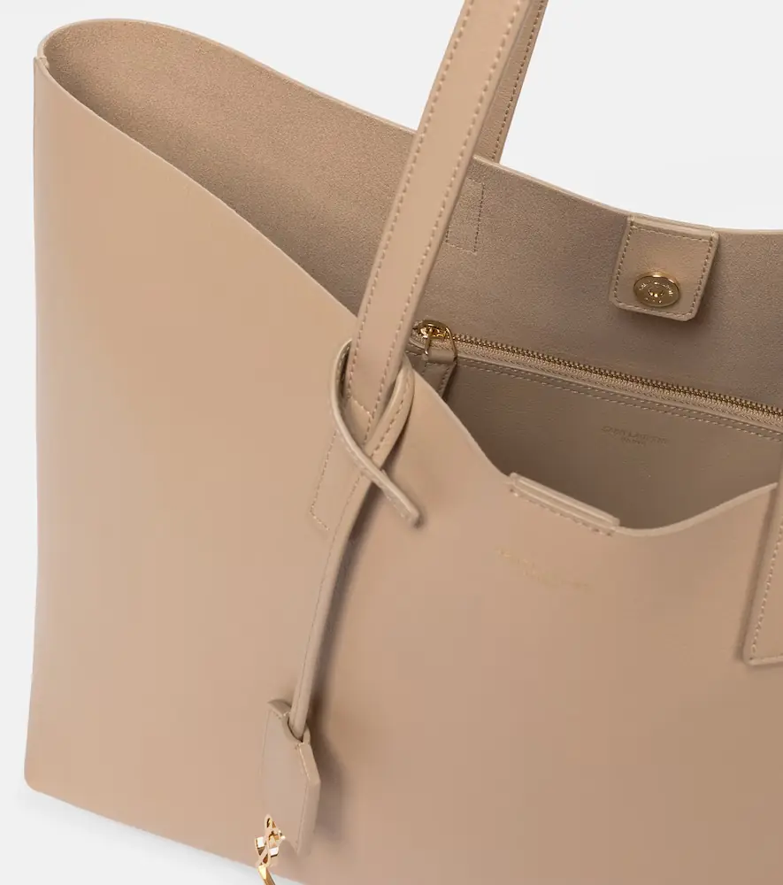 Saint Laurent Shopping E/W leather tote | Thumbnail 2