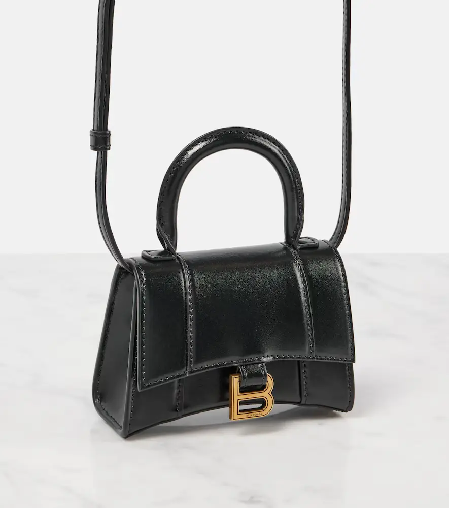 Balenciaga Hourglass Mini leather top-handle bag | Thumbnail 6 Balenciaga Hourglass Mini leather top-handle bag | Thumbnail 6