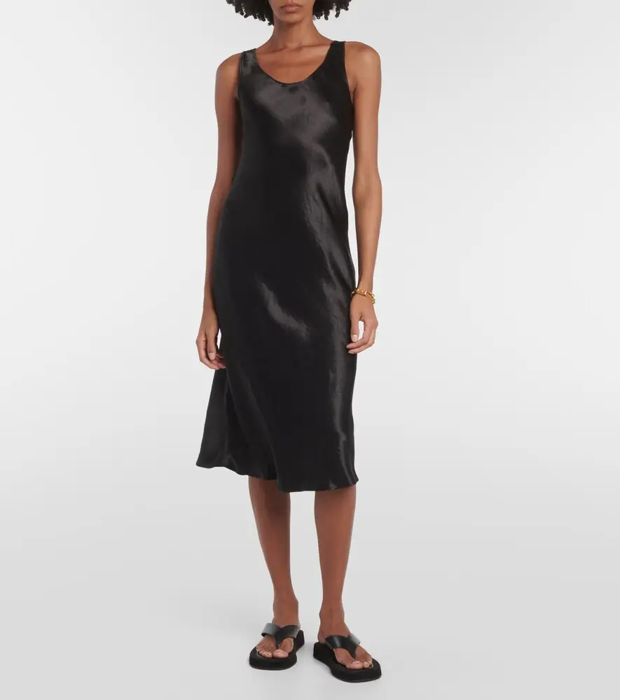 Max Mara Talete satin midi dress | Thumbnail 4