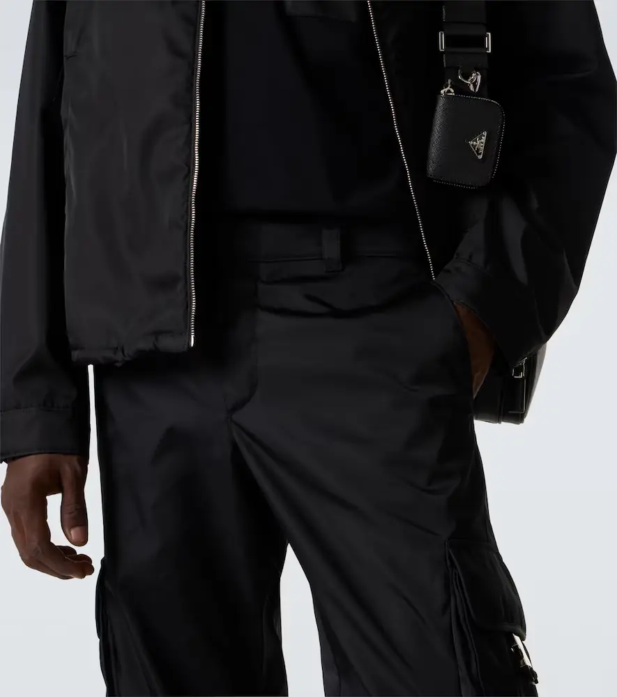 Prada Re-Nylon cargo pants | Thumbnail 3 Prada Re-Nylon cargo pants | Thumbnail 3