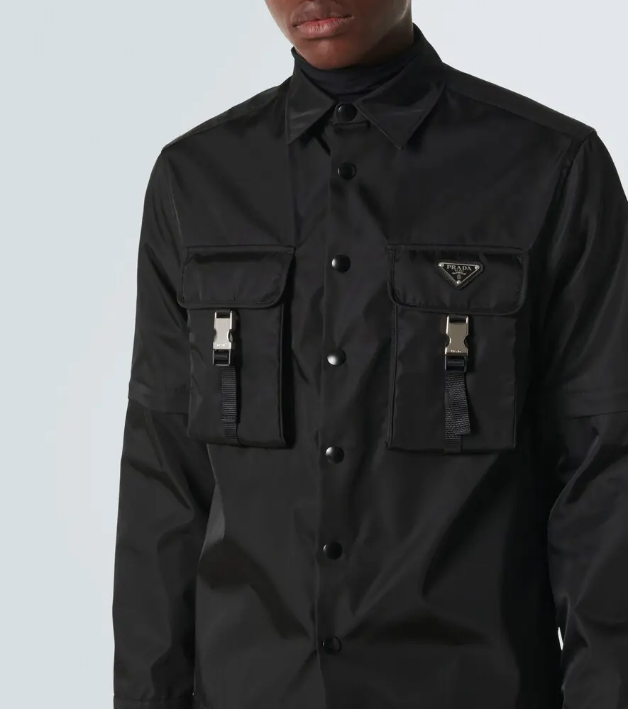 Prada Re-Nylon shirt | Thumbnail 7 Prada Re-Nylon shirt | Thumbnail 7