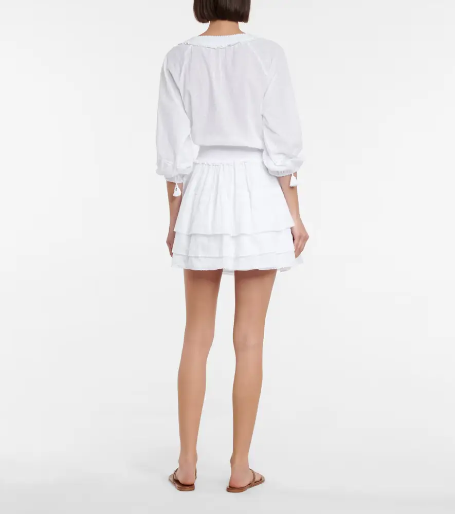 Poupette St Barth Ariel cotton minidress | Thumbnail 5 Poupette St Barth Ariel cotton minidress | Thumbnail 5