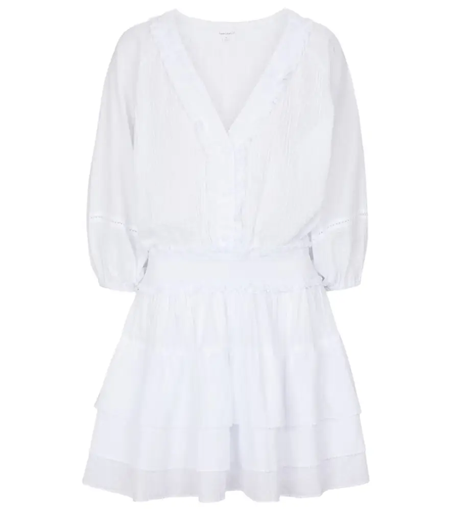Poupette St Barth Ariel cotton minidress | Image 1 Poupette St Barth Ariel cotton minidress | Image 1