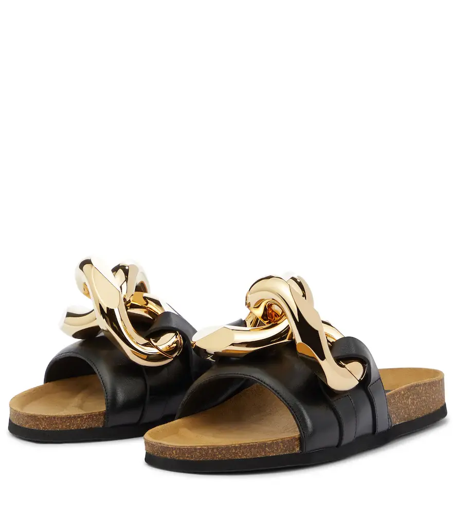 JW Anderson Embellished leather slides | Thumbnail 4 JW Anderson Embellished leather slides | Thumbnail 4