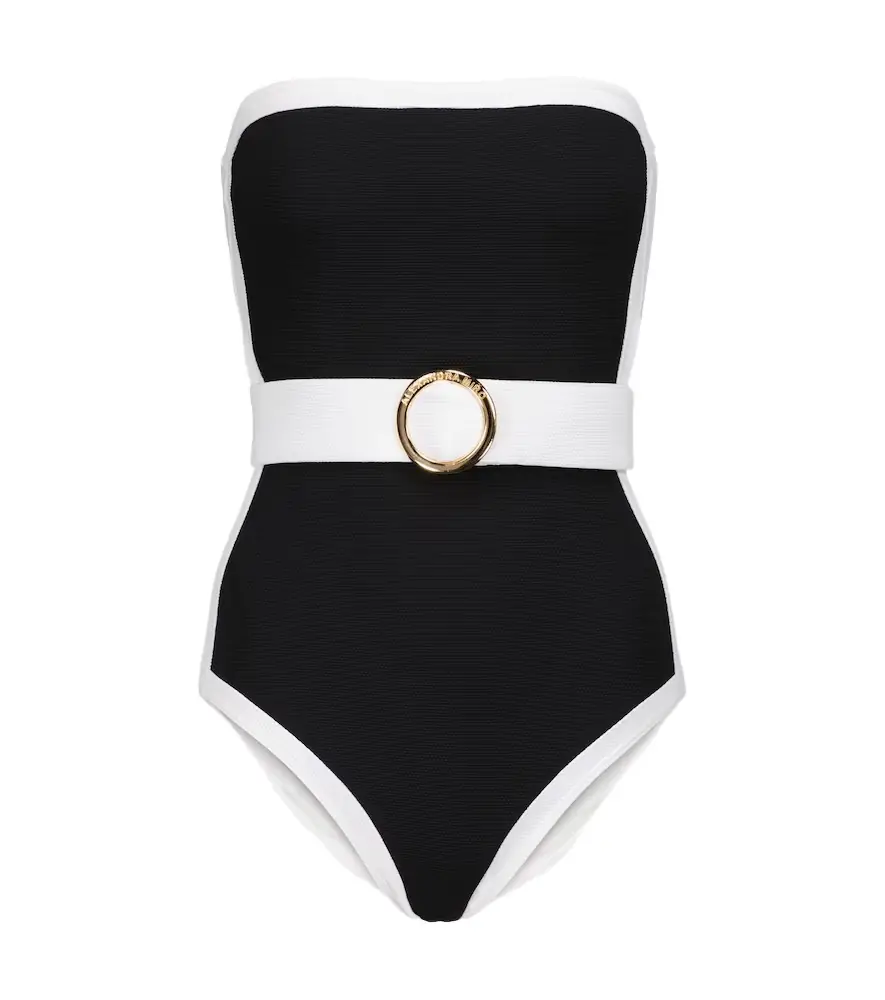 Alexandra Miro Whitney belted swimsuit | Image 1 Alexandra Miro Whitney belted swimsuit | Image 1