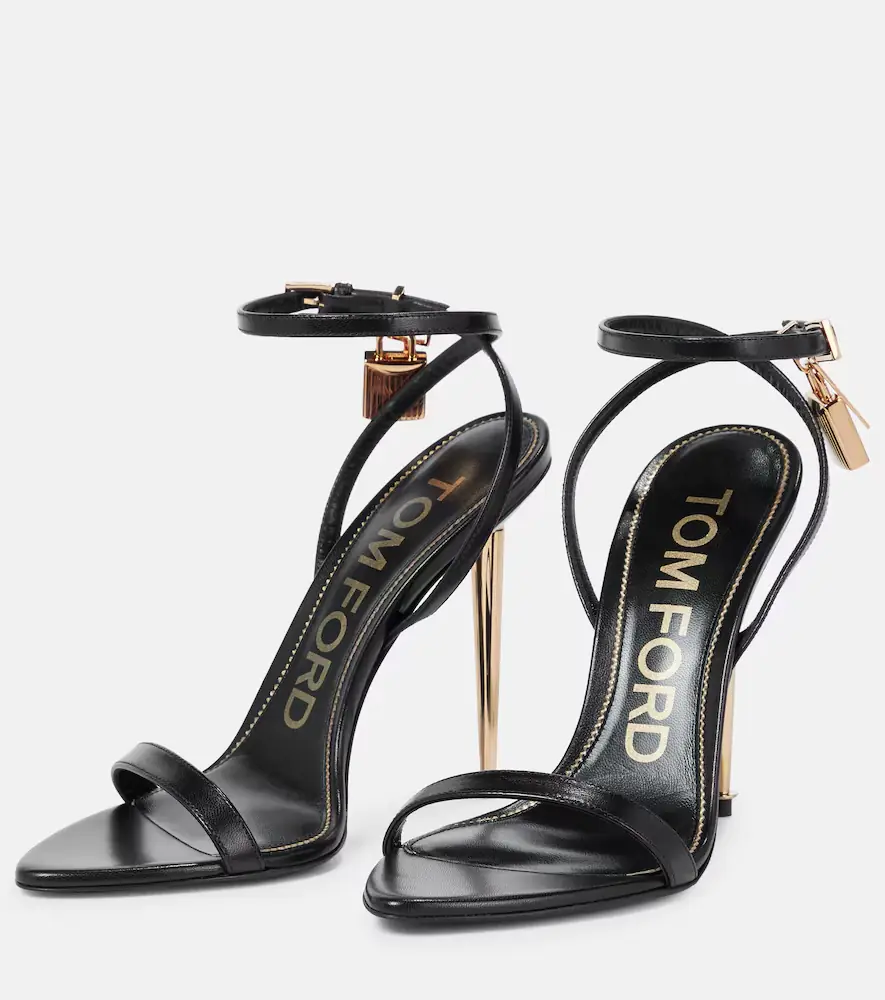 Tom Ford Padlock leather sandals | Thumbnail 2