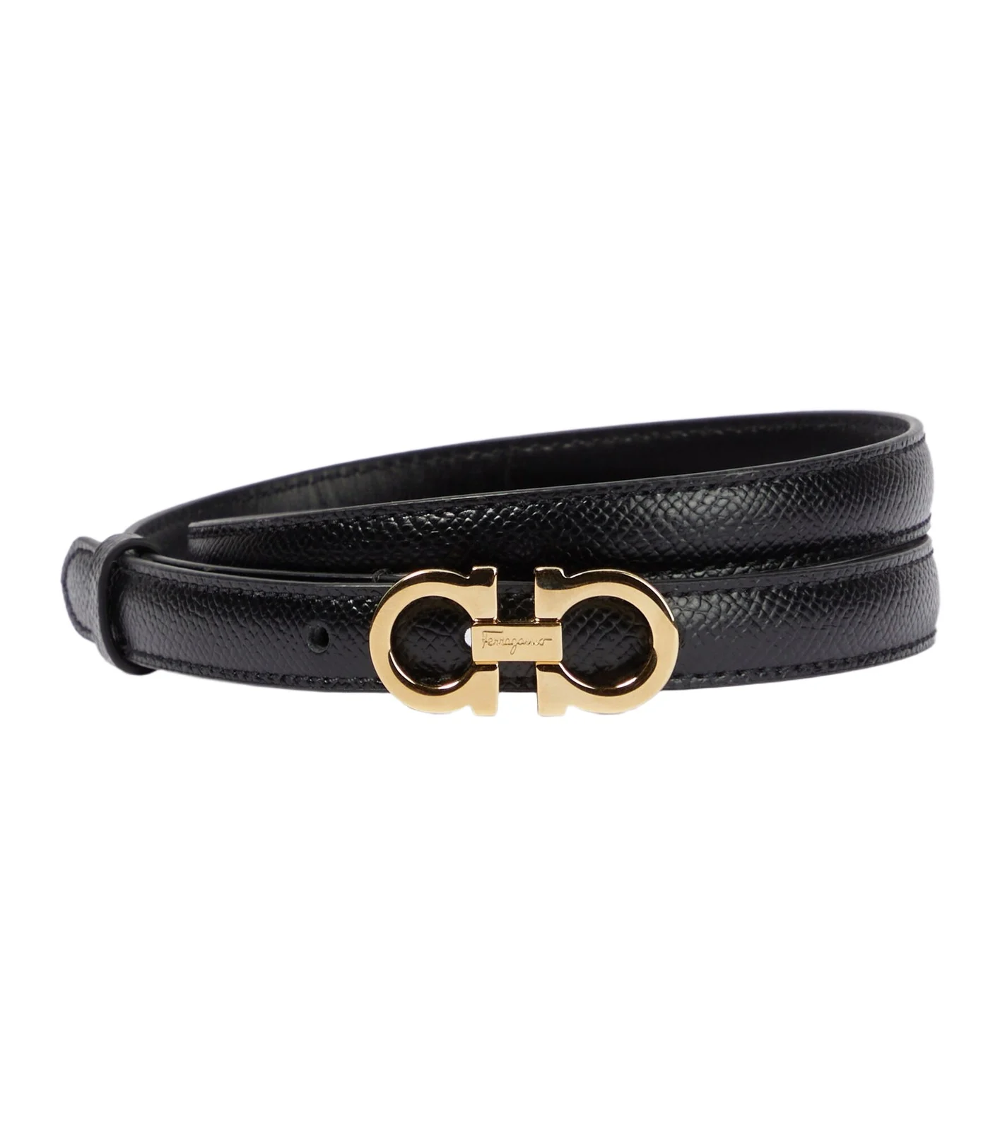 Gancini leather belt Gancini leather belt