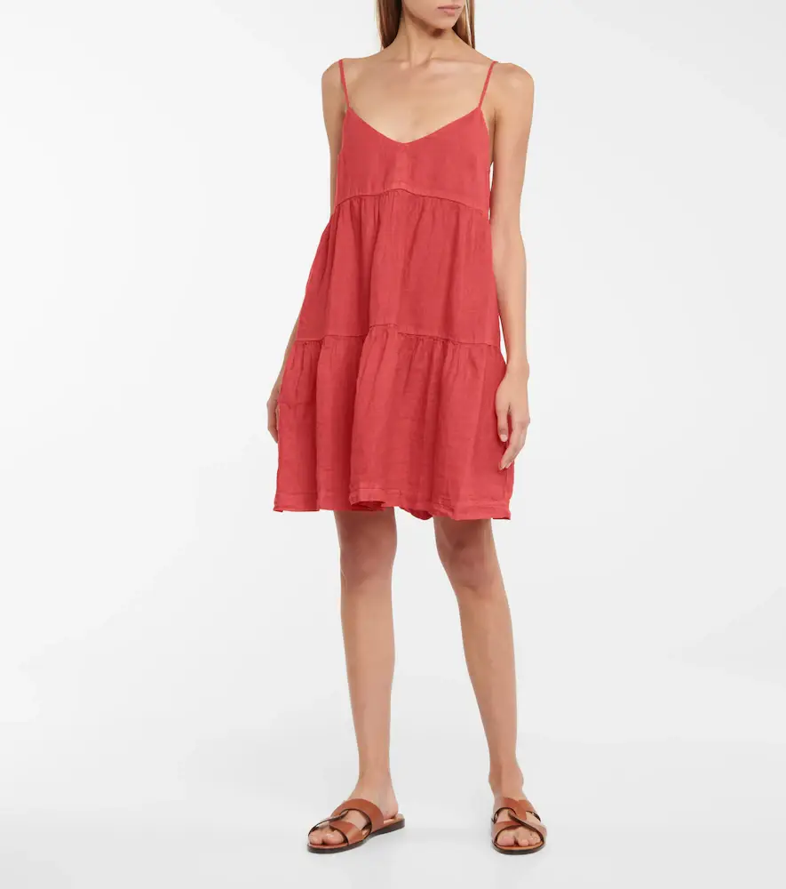 Velvet Emmy nylon minidress | Thumbnail 4