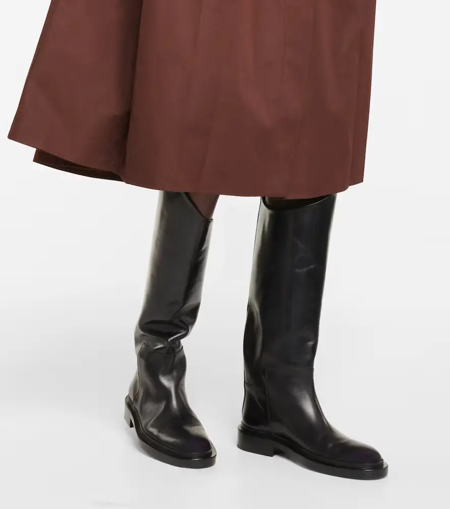 Jil Sander Leather riding boots | Thumbnail 6