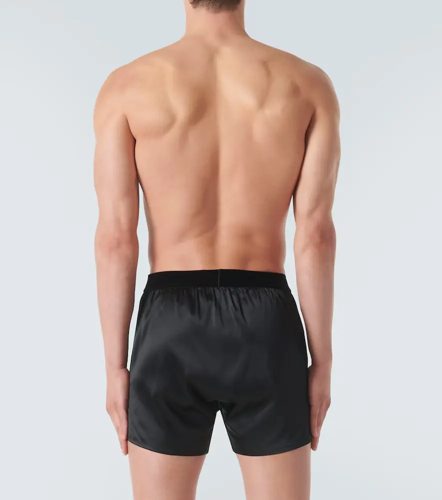 Tom Ford Silk-blend boxers | Thumbnail 3 Tom Ford Silk-blend boxers | Thumbnail 3