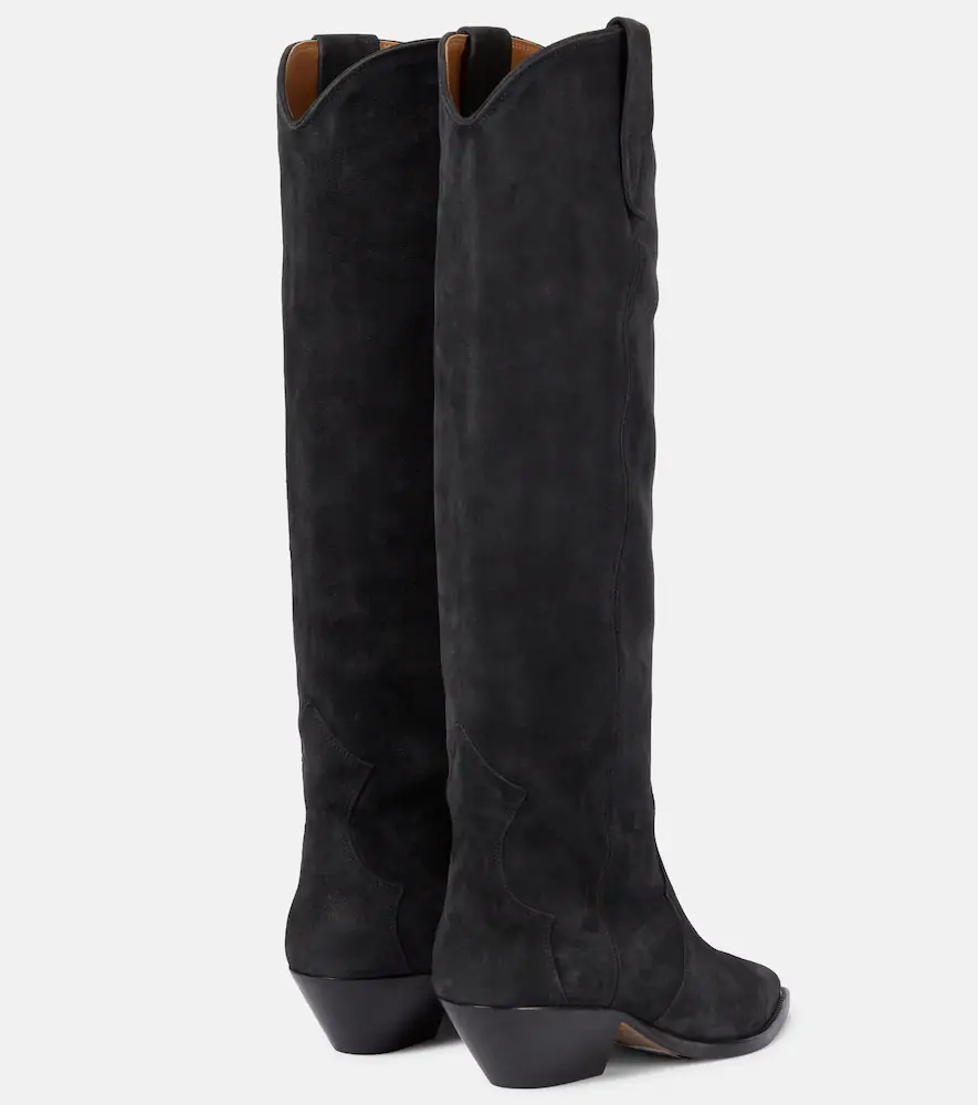 Isabel Marant Denvee suede knee-high boots | Thumbnail 2 Isabel Marant Denvee suede knee-high boots | Thumbnail 2