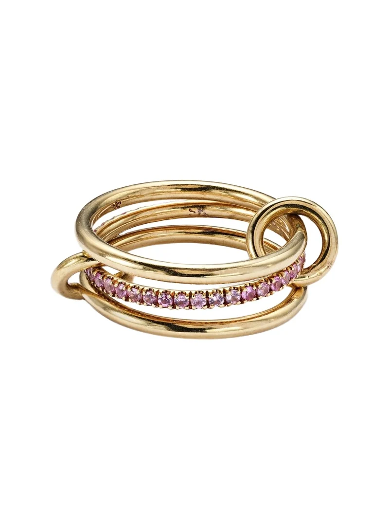 18kt yellow gold ring with sapphire 18kt yellow gold ring with sapphire
