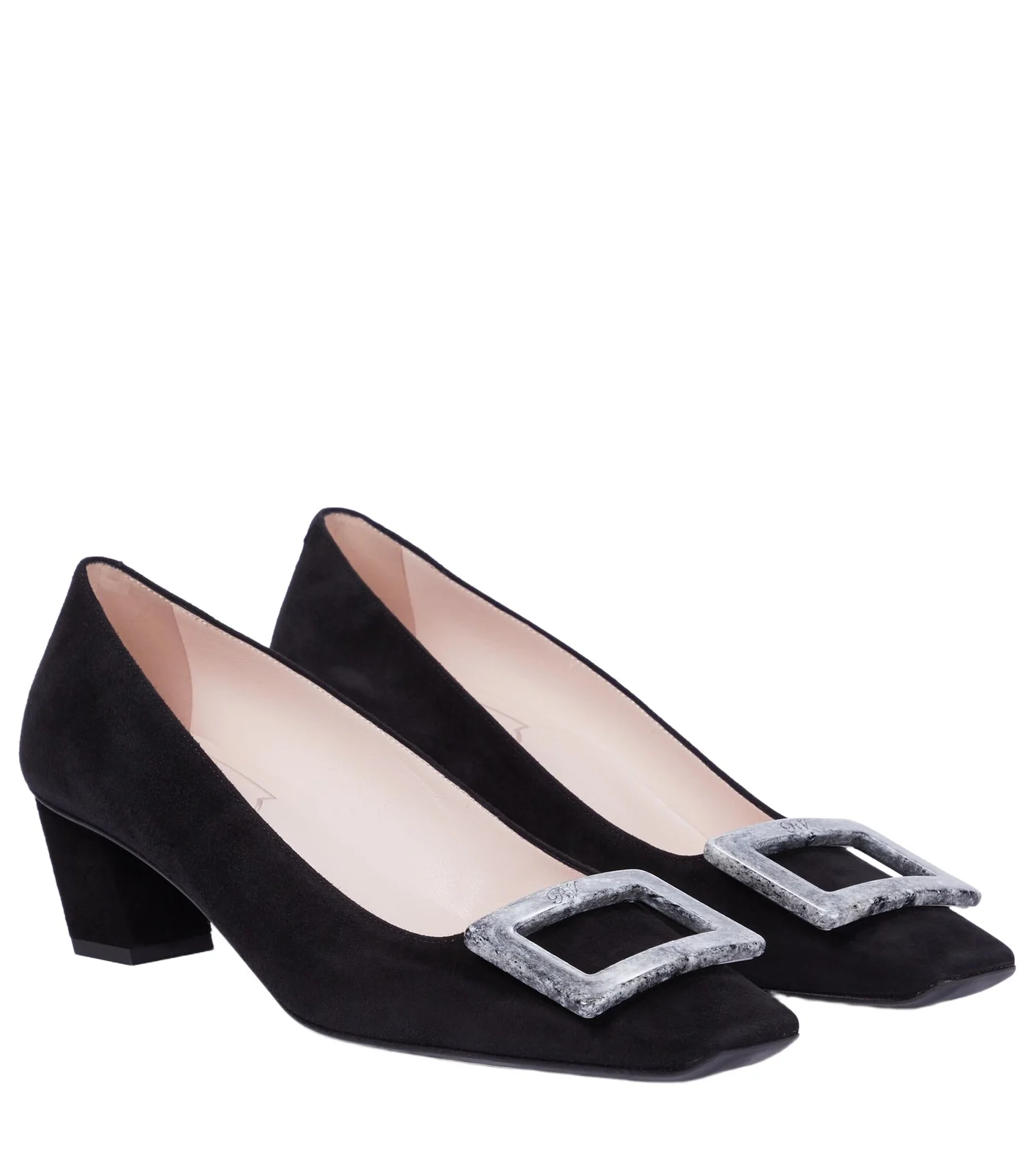 Belle Vivier 45 suede pumps Belle Vivier 45 suede pumps