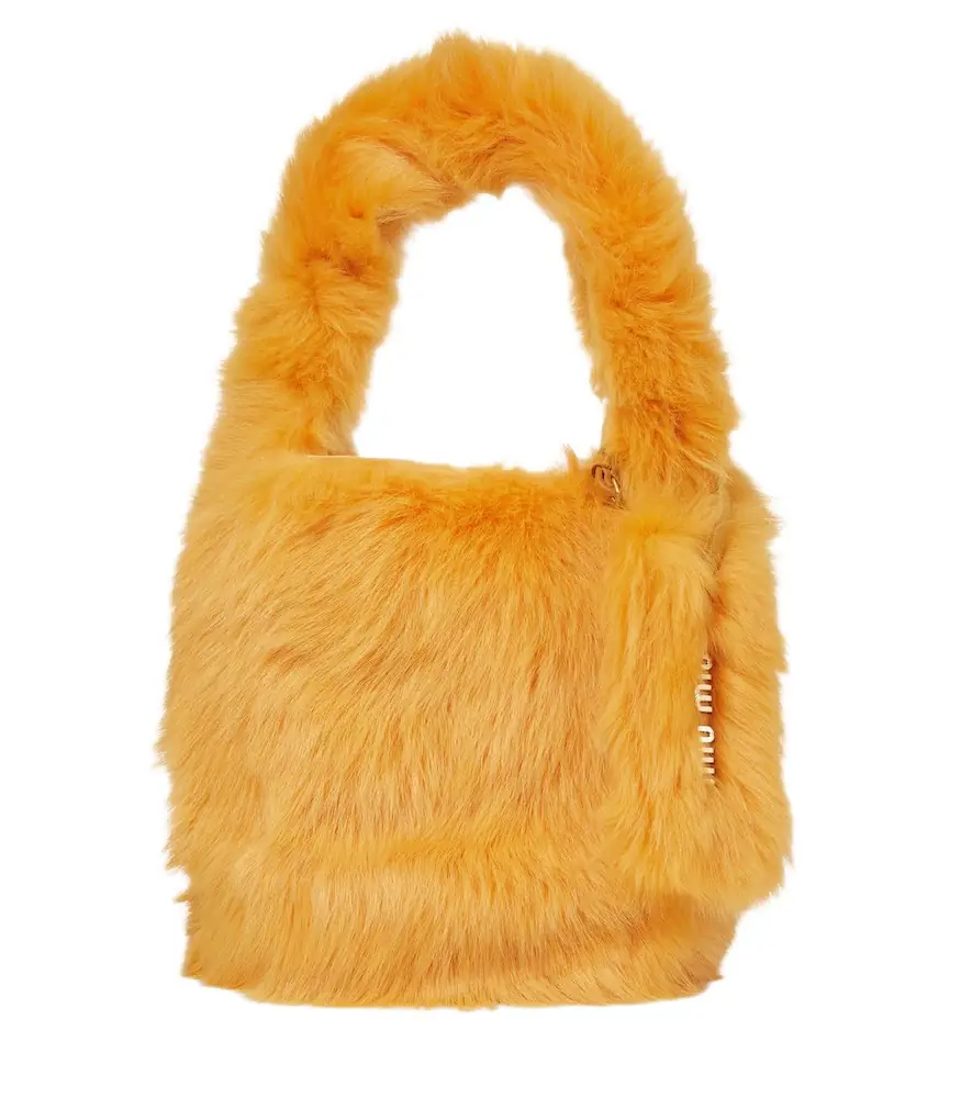Miu Miu Shearling shoulder bag | Image 1 Miu Miu Shearling shoulder bag | Image 1