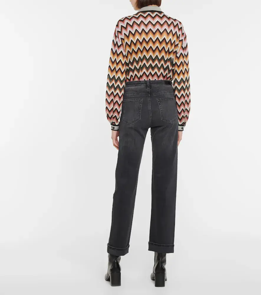 AG Jeans Alexxis high-rise straight jeans | Thumbnail 5 AG Jeans Alexxis high-rise straight jeans | Thumbnail 5