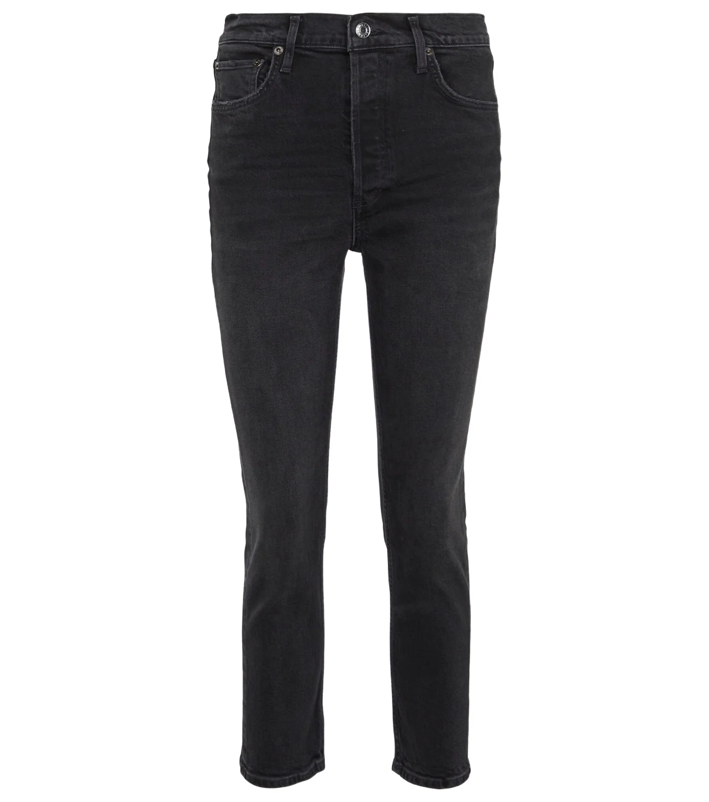 Riley high-rise cropped slim jeans