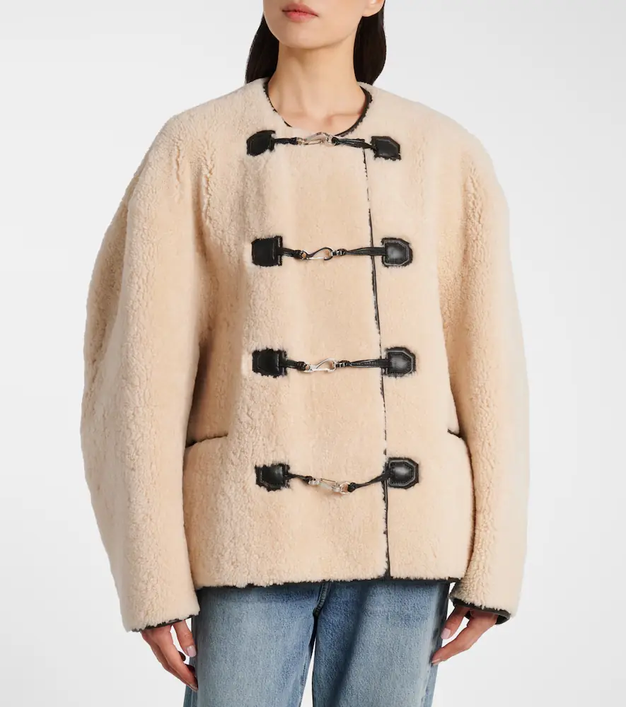 TOTEME Shearling jacket | Thumbnail 6