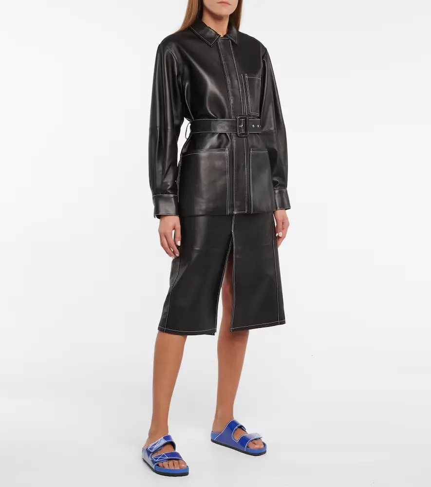 Proenza Schouler x Birkenstock leather slides | Thumbnail 2 Proenza Schouler x Birkenstock leather slides | Thumbnail 2