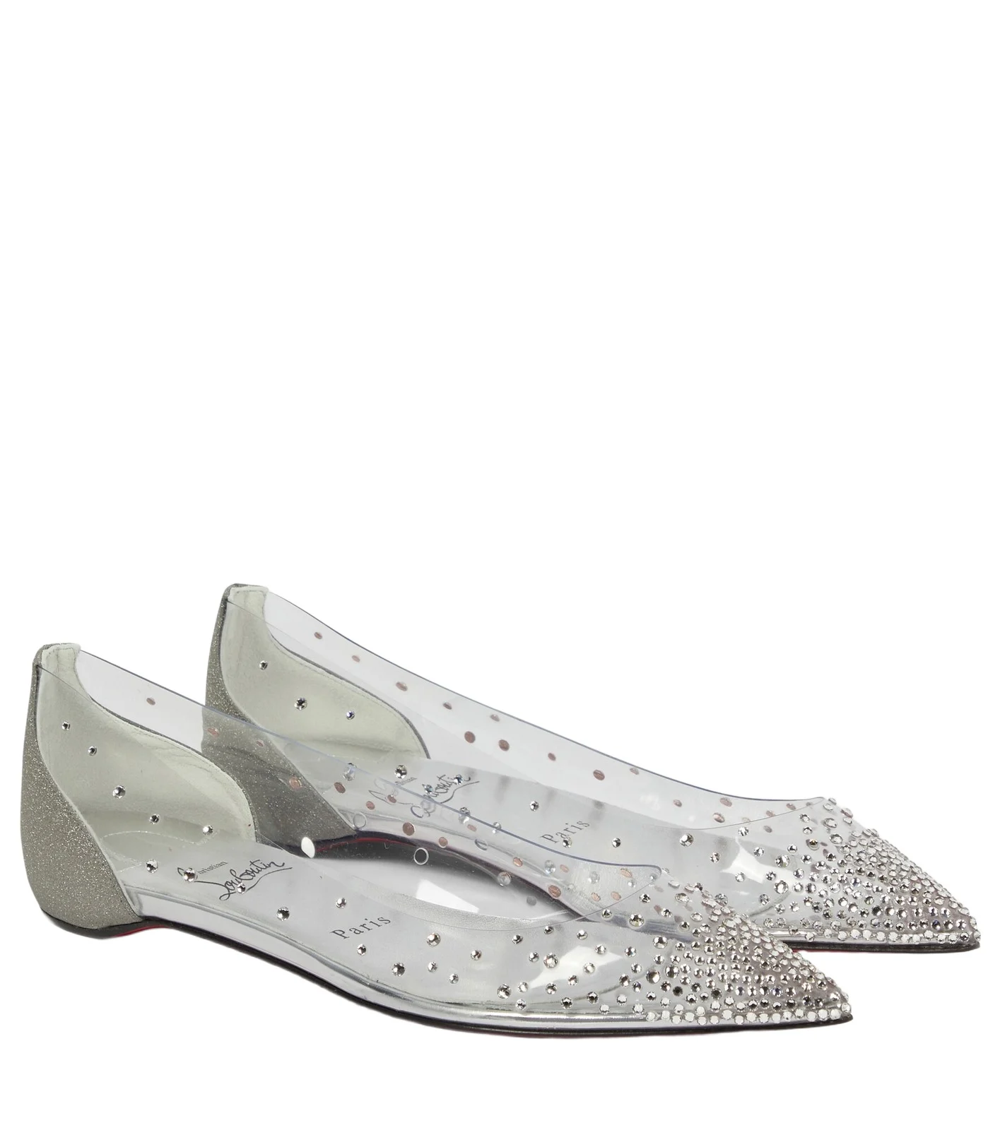 Degrastrass embellished ballet flats
