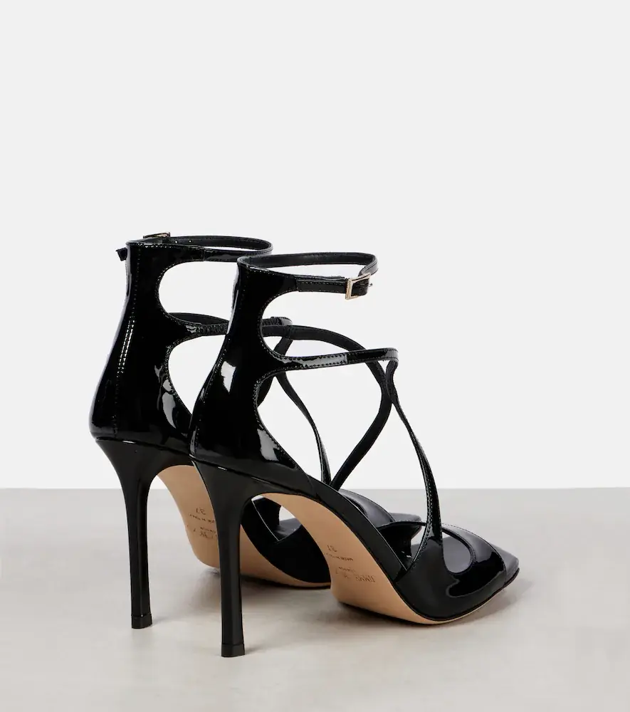 Jimmy Choo Azia 95 patent leather sandals | Thumbnail 3 Jimmy Choo Azia 95 patent leather sandals | Thumbnail 3