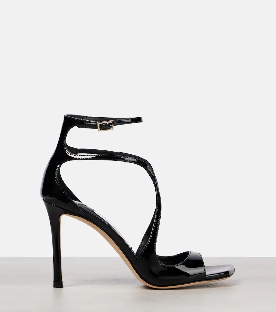 Jimmy Choo Azia 95 patent leather sandals | Thumbnail 4 Jimmy Choo Azia 95 patent leather sandals | Thumbnail 4