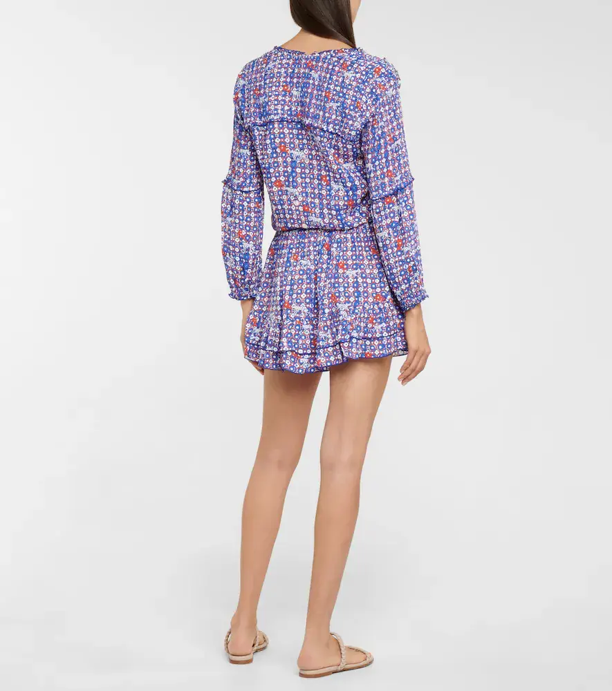 Poupette St Barth Ilona printed minidress | Thumbnail 2 Poupette St Barth Ilona printed minidress | Thumbnail 2