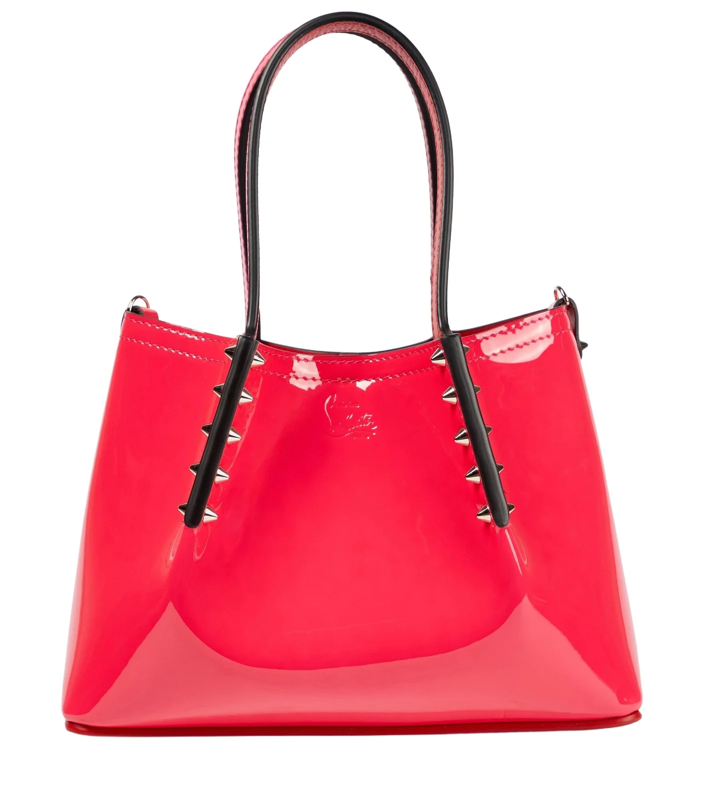 Cabarock Mini patent leather tote