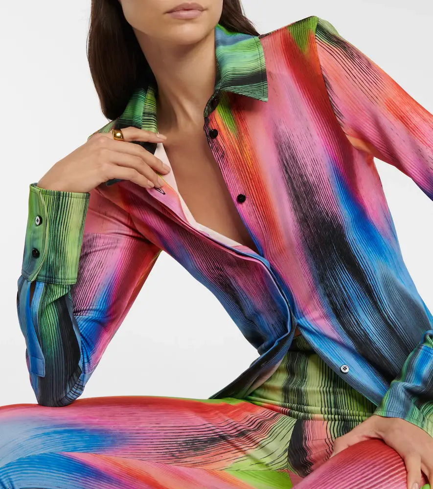 The Attico Elton printed shirt dress | Thumbnail 3 The Attico Elton printed shirt dress | Thumbnail 3