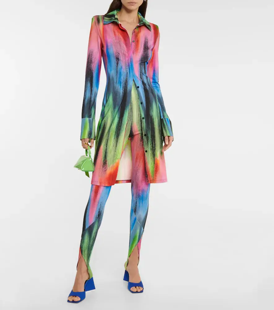 The Attico Elton printed shirt dress | Thumbnail 4 The Attico Elton printed shirt dress | Thumbnail 4