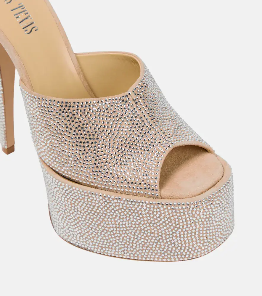 Paris Texas Holly Marina embellished suede sandals | Thumbnail 2 Paris Texas Holly Marina embellished suede sandals | Thumbnail 2