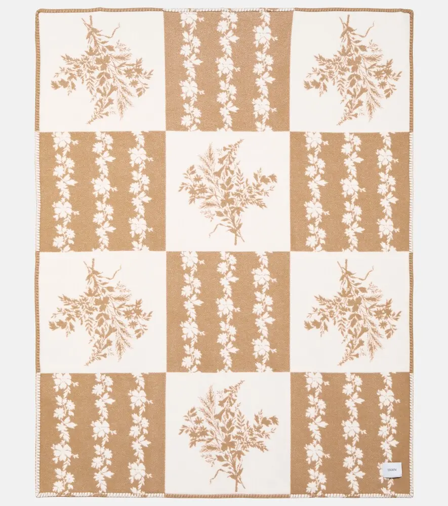 Erdem Wool-blend blanket | Thumbnail 2