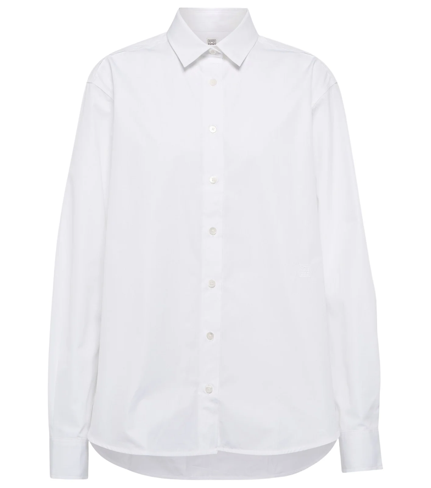 Cotton poplin shirt