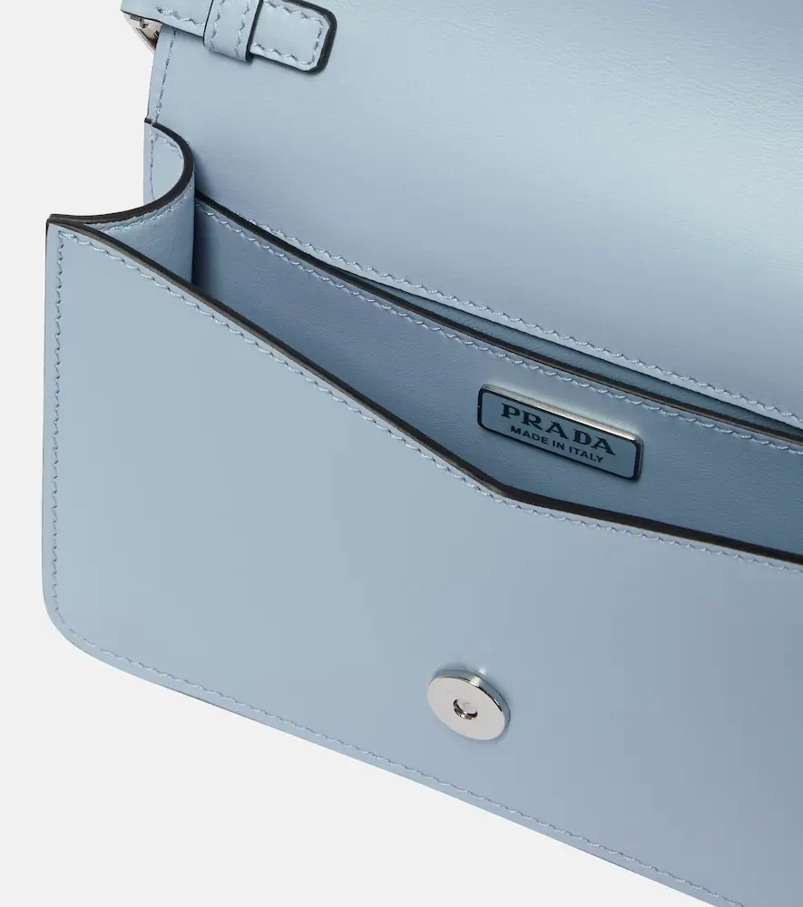 Prada Mini leather crossbody bag | Thumbnail 3 Prada Mini leather crossbody bag | Thumbnail 3