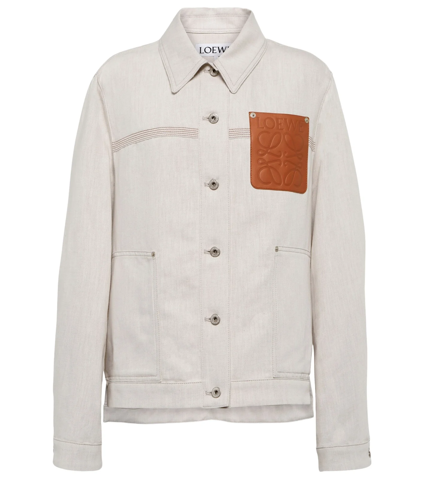 Anagram cotton and linen jacket