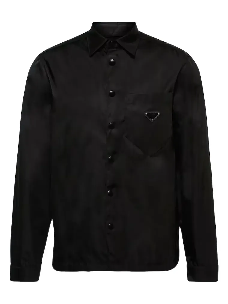 Re-Nylon shirt jacket