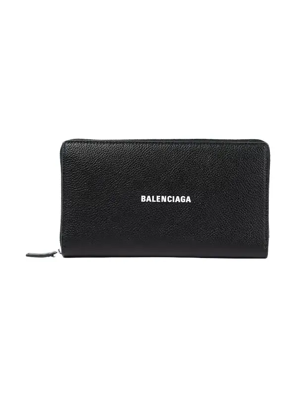 Cash leather wallet