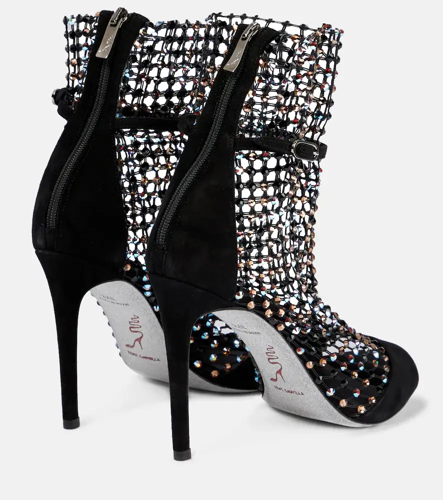 René Caovilla Galaxia embellished suede sandals | Thumbnail 2 René Caovilla Galaxia embellished suede sandals | Thumbnail 2