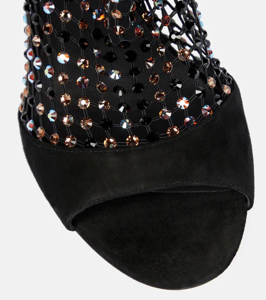 René Caovilla Galaxia embellished suede sandals | Thumbnail 3 René Caovilla Galaxia embellished suede sandals | Thumbnail 3